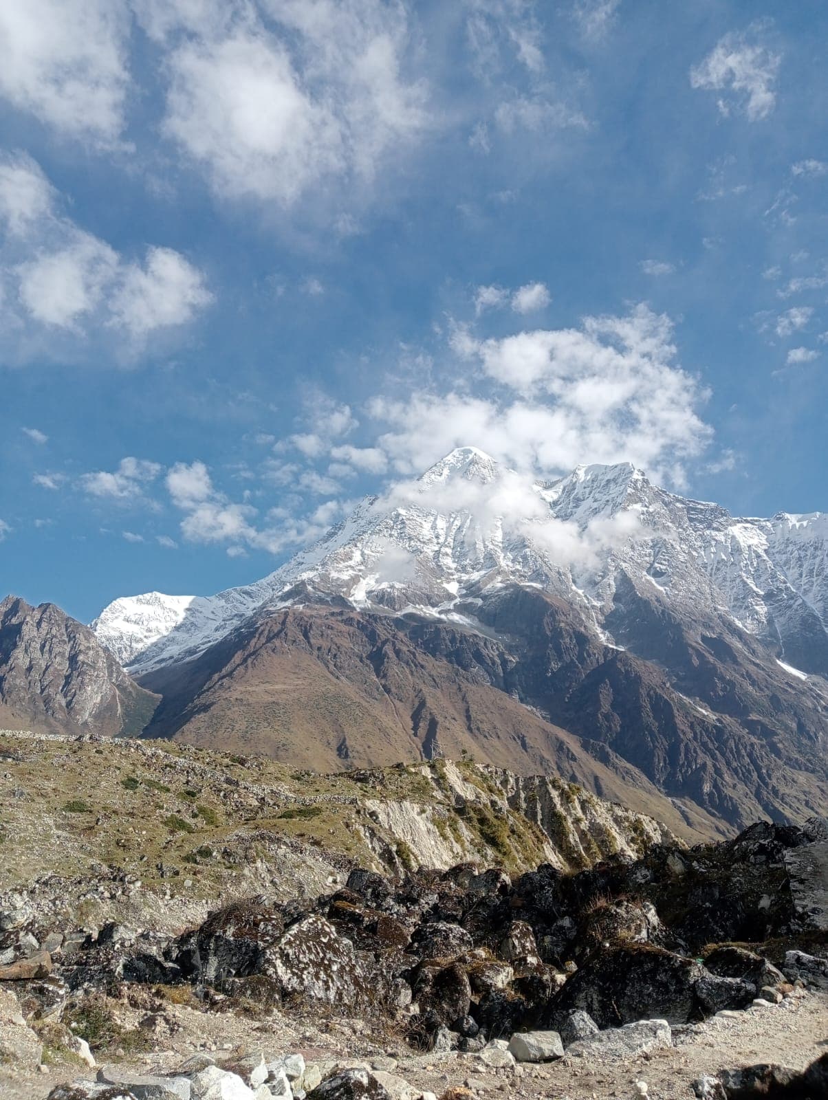 wounder full timing for the Everest base camp Heli tour, everything seen possibility there on this moment,