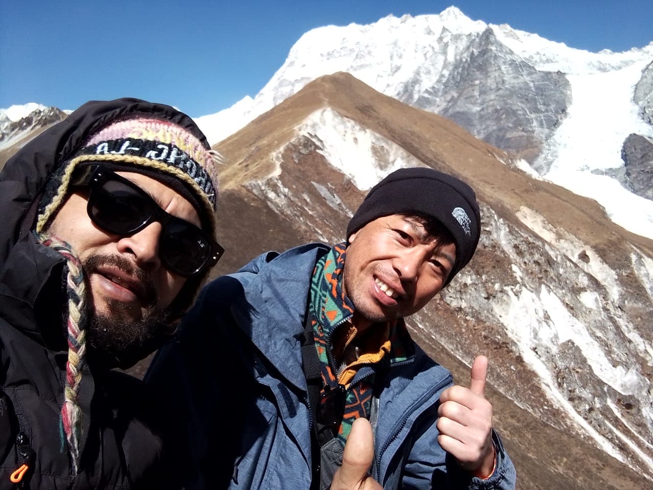 Great moment of the lang tang trek with my clints Suji Japan